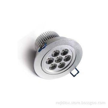 7 Watt Recessed LED Ceiling Lights 4 Inch Bridgelux With Al